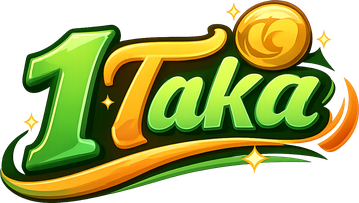 1 taka সবুজ লোগো